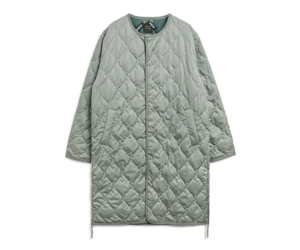 [タイオン] インナーダウン・オフィシャル ユニセックス ミリタリー クルーネック ダウンコート 104BML-1LONG