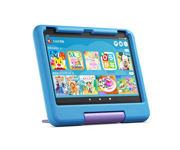 Amazon Fire HD 10 キッズモデル (10インチ) ブルー 対象年齢3歳から 数千点のキッズコンテンツが1年間使い放題