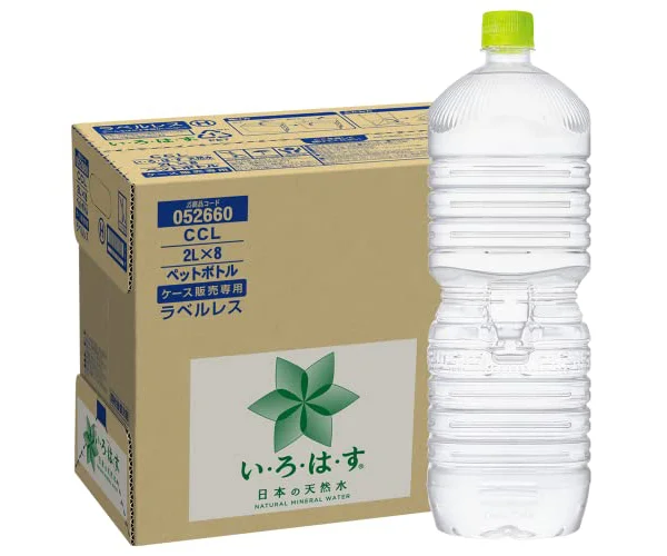 [Amazon限定ブランド]CCL い・ろ・は・すラベルレス 2LPET ×8本