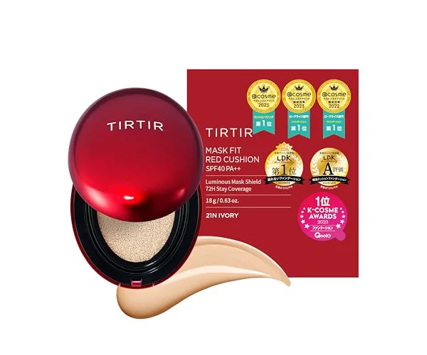 [TIRTIR] Mask fit Cushion [ティルティル] マスクフィットクッション 本体 18g RED CUSHION 21N