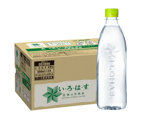 い・ろ・は・す ラベルレス 560ml × 24本 水 天然水