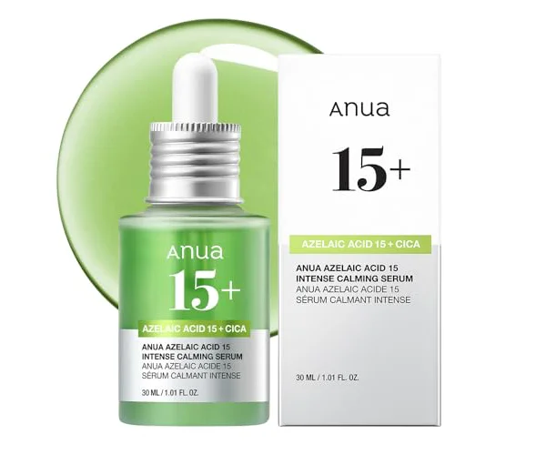 ANUA(アヌア) アゼライン酸15 インテンスカーミングセラム 30ml 美容液 スキンケア【公式・正規品】