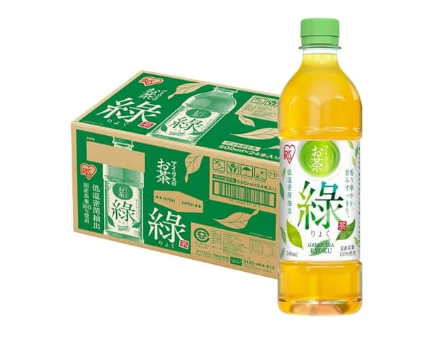 アイリスオーヤマ 緑茶 500ml ×24本 綠 ペットボトル