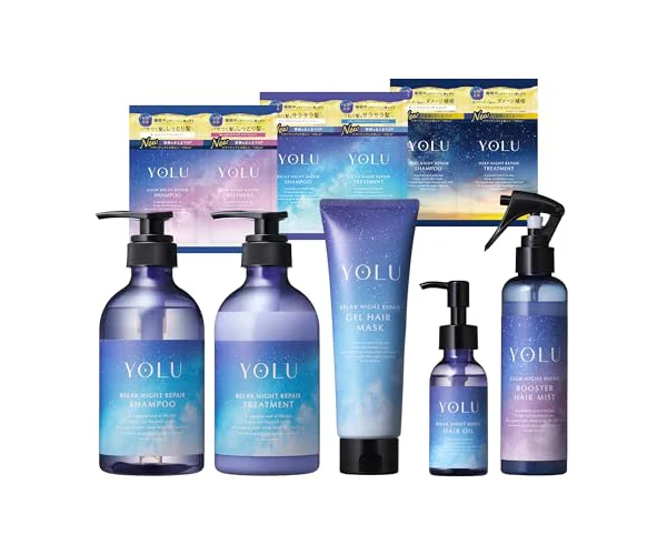 【 2026年 福袋 】 YOLU ヨル 福袋 シャンプー トリートメント セット アウトバス 8点セット リラックスナイトリペア WEB限定