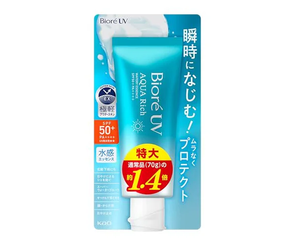 Bioré ビオレUV アクアリッチ ウォータリーエッセンス 100g 日焼け止め SPF50 【Amazon.co.jp限定】