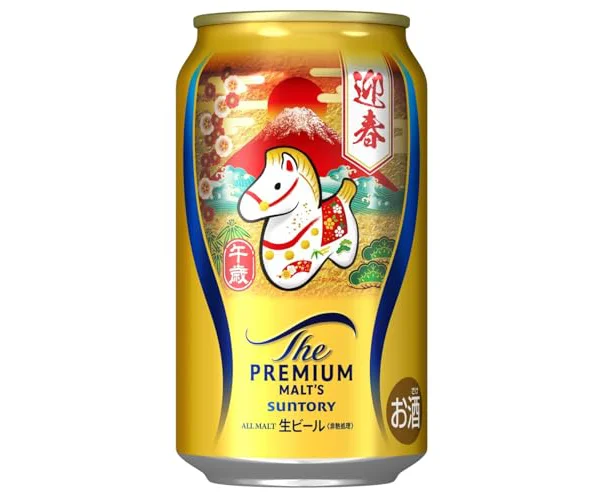 ザ・プレミアム・モルツ 干支デザイン 350ml 24本 【 2026年 干支デザイン缶 午歳 】【お歳暮 お年賀 新年のお祝いに ビールギフト 】 [サントリ…