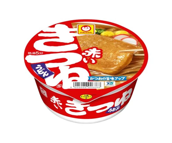 マルちゃん 赤いきつねうどん 東 ( 96g×12個 / ケース販売 ) カップ麺 うどん (あげ 入り / 関東風だし ) カップうどん 箱買い 東洋水産