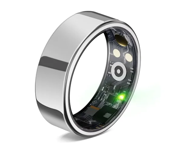 スマートリング 健康管理 【新登場 & 長時間使用可能】 Android/Iphone対応 睡眠管理 スマート指輪 ヘルスケア 睡眠計測 8種類運動モード 3種…