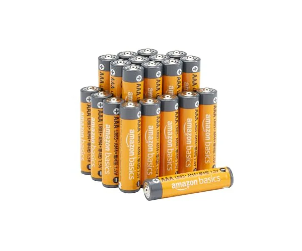 Amazonベーシック 乾電池 単4形 アルカリ 保存期限10年 20個セット 1.5V 液漏れ防止