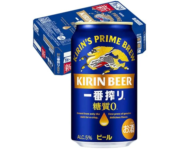 一番搾り糖質ゼロ キリン ビール350ml×24本