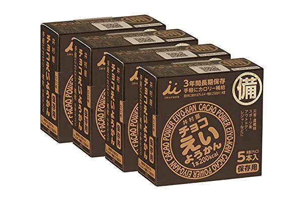 井村屋 チョコえいようかん 55gx5本×4箱