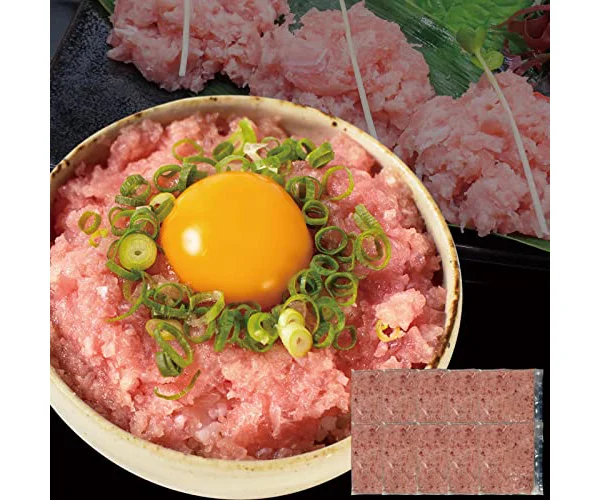 ますよね ネギトロ マグロたたき 1kg (100g×10袋) 天然まぐろ ねぎとろ まぐろ 鮪 自宅用 冷凍食品 ギフト
