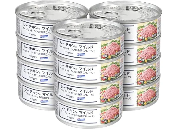 by Amazon シーチキンマイルド フレーク 70g ×12缶