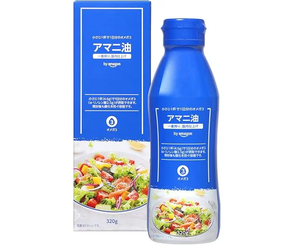 by Amazon 日清オイリオ アマニ油 フレッシュキープボトル 320g