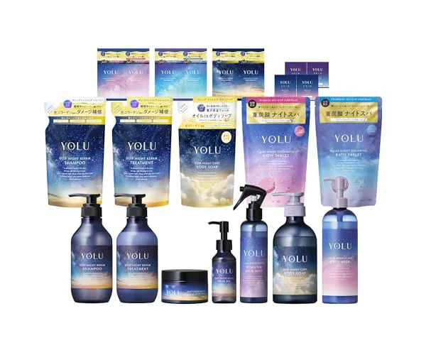 【 2026年 福袋 】 YOLU ヨル 福袋 シャンプー トリートメント セット アウトバス ボディケア バスタブレット スキンケア 16点セット ディープナ…