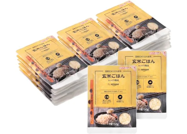 by Amazon 国産玄米ごはん 150g×20袋