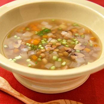 豆 スープ レンズ