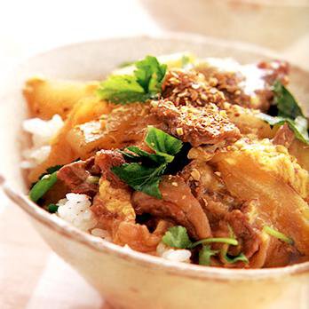 牛たま丼 By春山みどりさんの料理レシピ プロのレシピならレタスクラブ