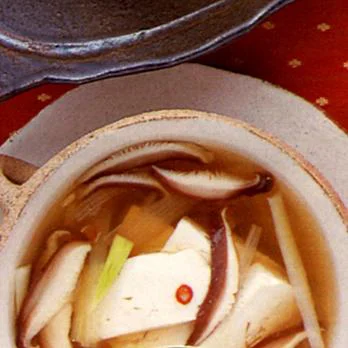 豆腐のピリ辛スープ