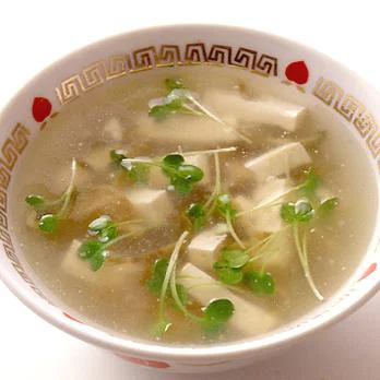 豆腐とザーサイのスープ