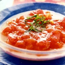 トマトのフレッシュスープ