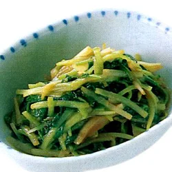 根三つ葉の酢みそあえ