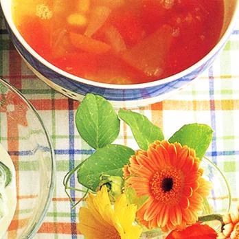 豆入りミネストローネ(1)