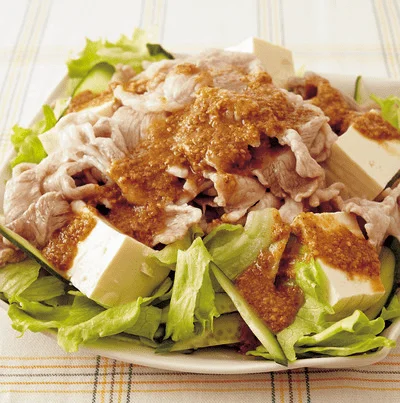 豚しゃぶとたっぷりレタスのサラダのレシピ 作り方 簡単 時短 レタスクラブ