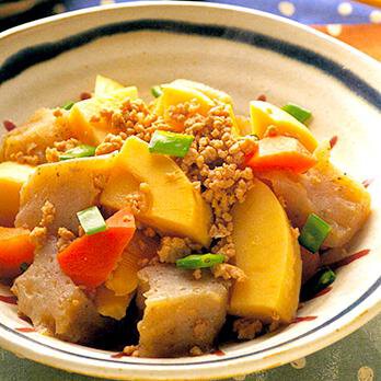 たけのことこんにゃくのそぼろ煮 By藤野嘉子さんの料理レシピ プロのレシピならレタスクラブ たけのことこんにゃくのそぼろ煮 By藤野嘉子さんの料理レシピ プロのレシピならレタスクラブ