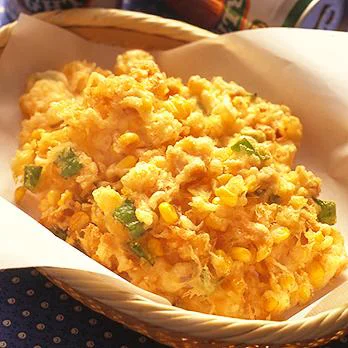 とうもろこしのかき揚げ
