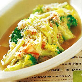 ブロッコリーのかにあんかけ By河合真理さんの料理レシピ プロのレシピならレタスクラブ