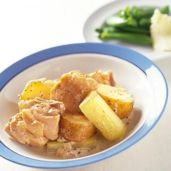 チキンとポテトのクリーム煮