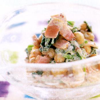 モロヘイヤと大豆のサラダ By渡辺有子さんの料理レシピ プロのレシピならレタスクラブ