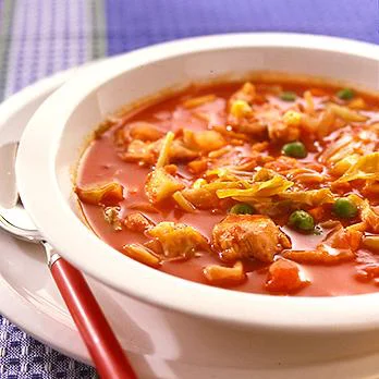 チキン スープ トマト