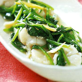 ほうれん草と帆立の炒めもの By葛西麗子さんの料理レシピ プロのレシピならレタスクラブ