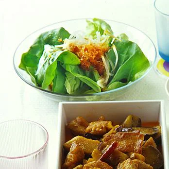 サラダ菜のおかかドレッシング