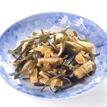 切り昆布と油揚げの炒めもの By中島有香さんの料理レシピ プロのレシピならレタスクラブ