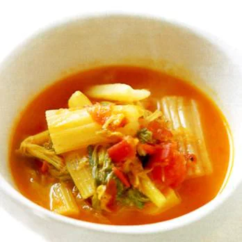 セロリのトマトスープ煮 By倉持光江さんの料理レシピ プロのレシピならレタスクラブ