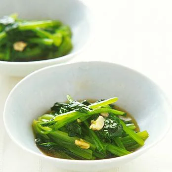 小松菜の中華風煮びたし