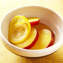 さつまいものレモン煮}