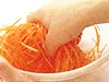にんじんはしんなりさせると食べやすい