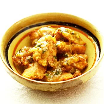 とり肉の竜田揚げカレー風味