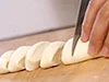 端から切る