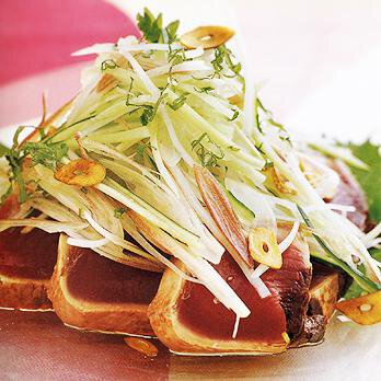 夏野菜たっぷりかつおのたたきサラダ By河合真理さんの料理レシピ プロのレシピならレタスクラブ