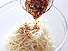 しっかり水けをきってからあえると、味が薄まらない