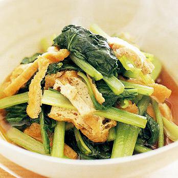 小松菜と油揚げの煮びたし By坂田阿希子さんの料理レシピ プロのレシピならレタスクラブ