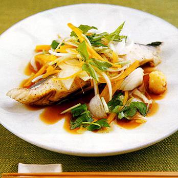 さわらのレンジ蒸し By小林まさみさんの料理レシピ プロのレシピならレタスクラブ