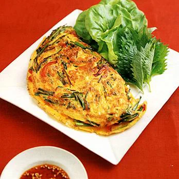 「豚肉の韓国風オムレツ」の太らない献立