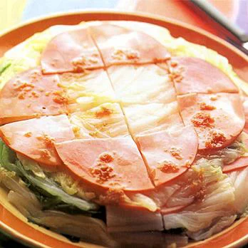 ハムの白菜サンド