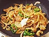 仕上げにバターを加えて風味をつける